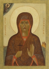 Thumbnail of religious icon: St Sunniva